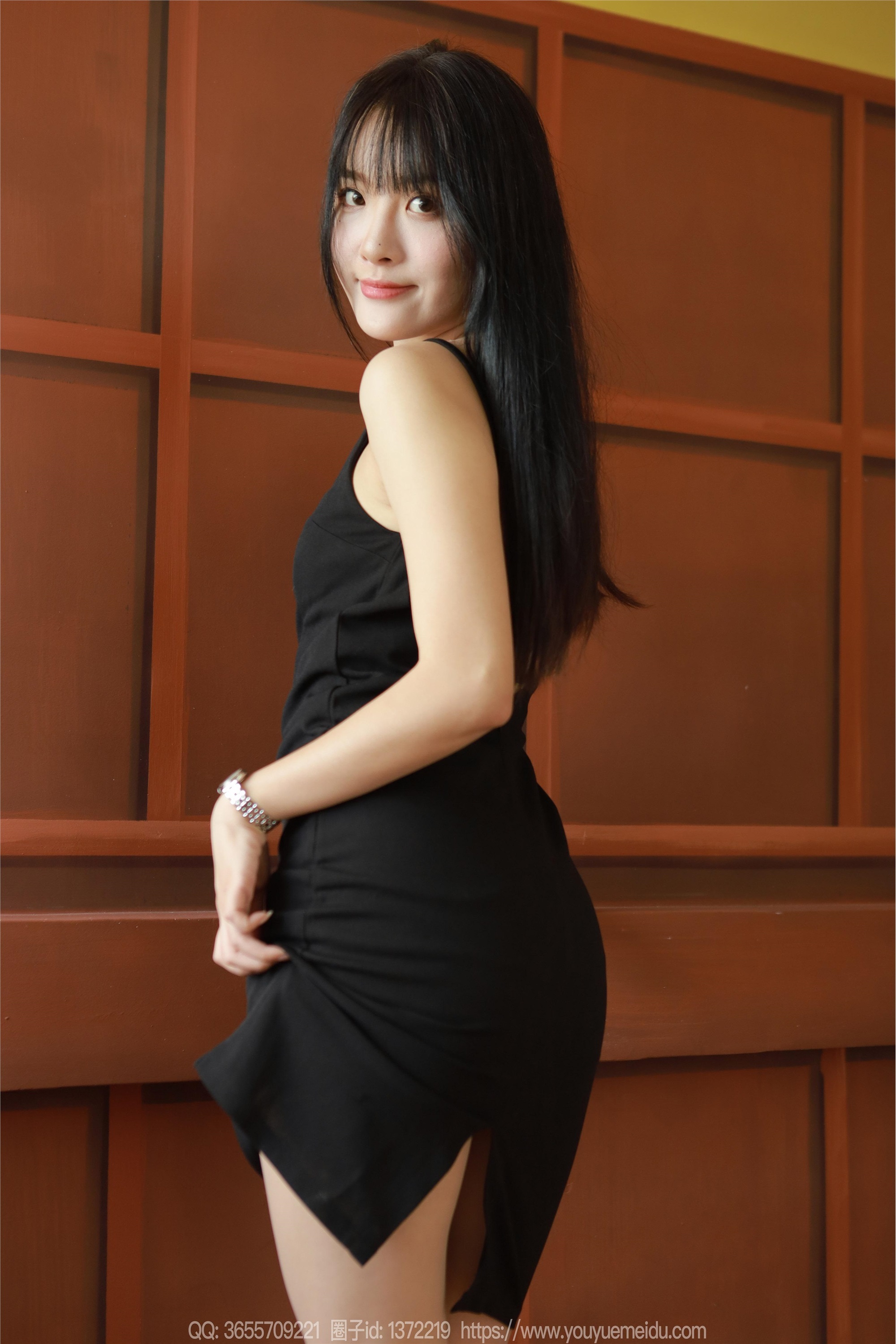 IESS异思趣向  2024.09.22 丝享家 1852 婉萍《黑色礼裙（上）》